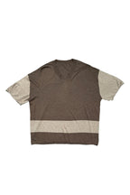RICHILL Contrast Wool-Blended V-Neck T-Shirt
