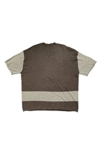 RICHILL Contrast Wool-Blended V-Neck T-Shirt