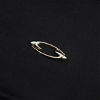 F2CE Essential Metal Badge Snap Hoodie