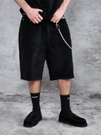 PMW Corduroy Straight-Leg Shorts