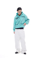 WHISTLEHUNTER Washed Graphic Embroidered Hoodie