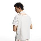 DND4DES Contrast Bullet Stitch Half Shirt