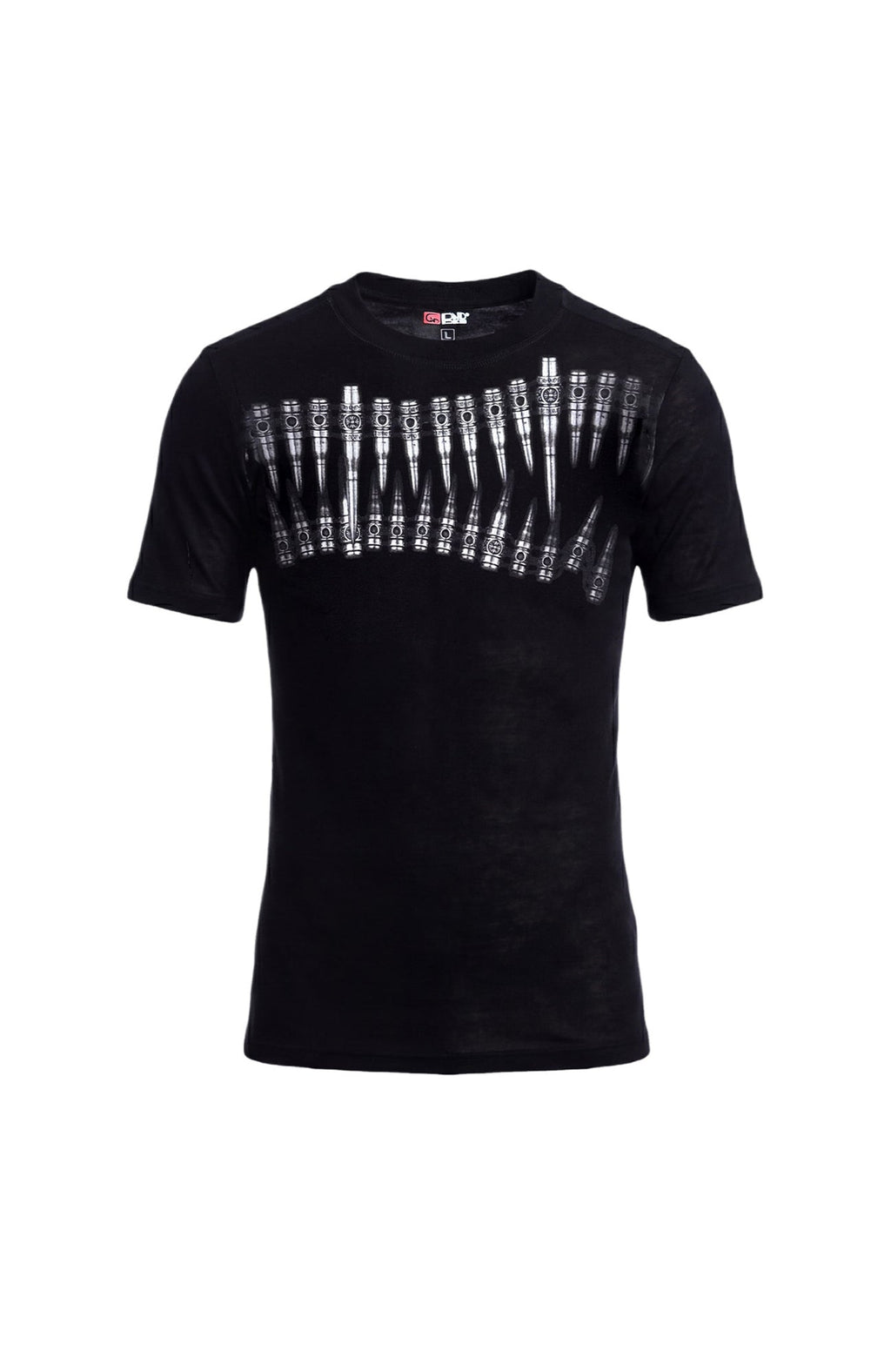 DND4DES Slim Bullet Graphic Wool-Blend Tee