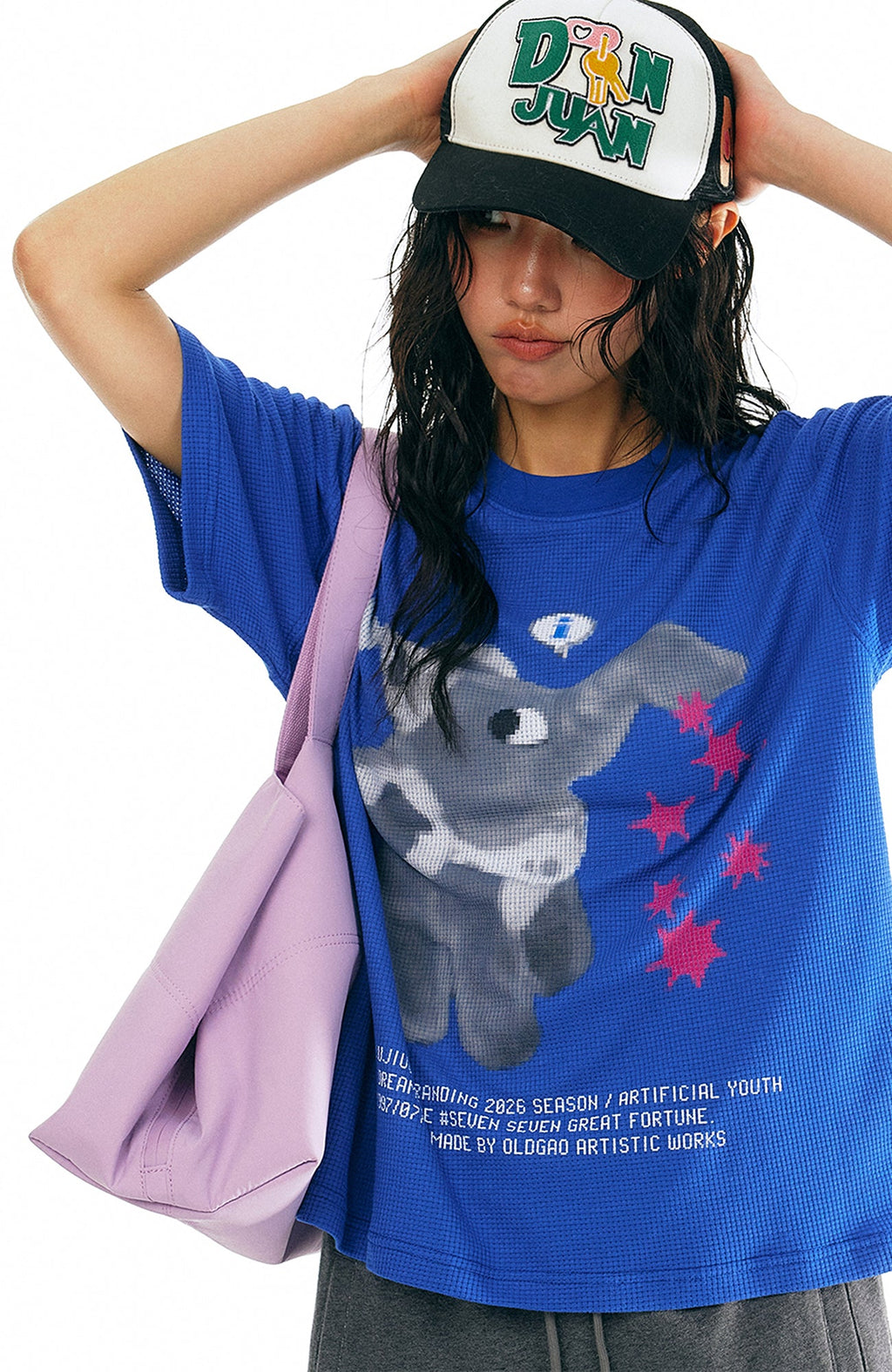 1997 POSTOFFICE Pixel Graphic T-Shirt