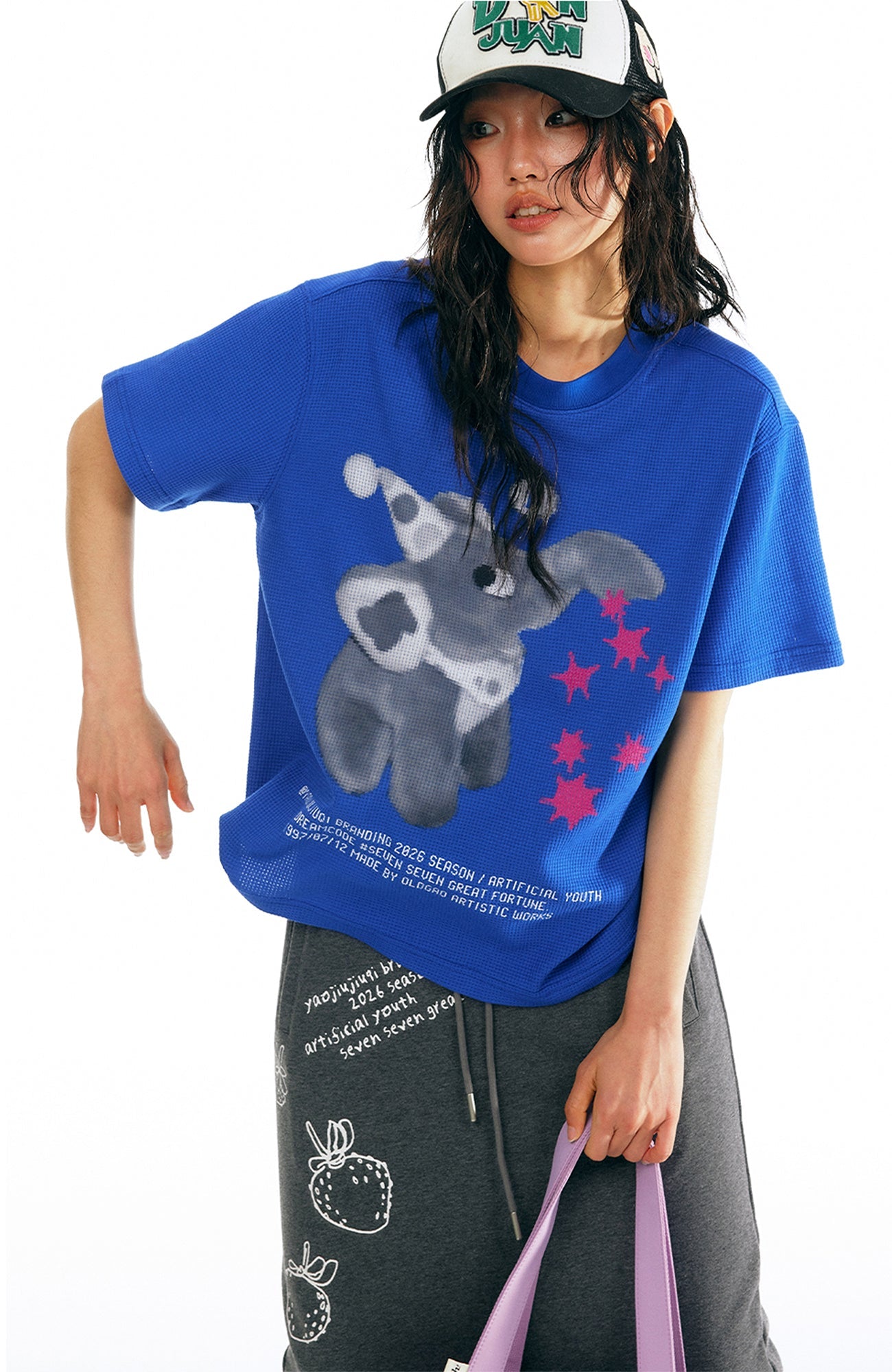 1997 POSTOFFICE Pixel Graphic T-Shirt