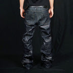 VINKID Embroidered Dove Stitched Selvedge Jeans