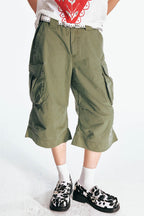1997 POSTOFFICE Flare Hem Cargo Shorts