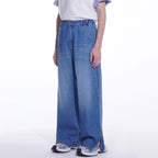 TIWILLTANG Side-Cut Oversized Jeans