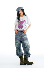 1997 POSTOFFICE Pixel Graphic T-Shirt