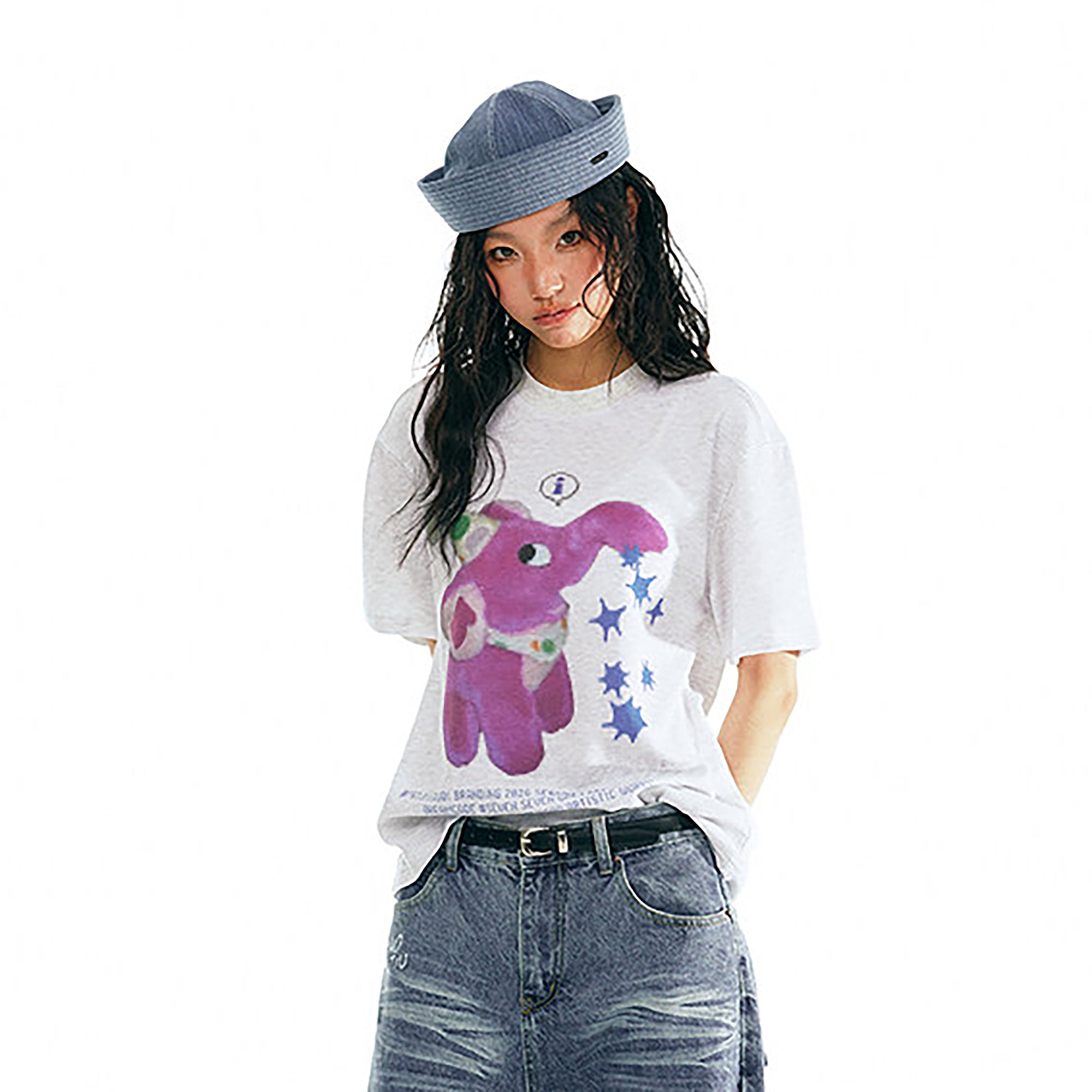 1997 POSTOFFICE Pixel Graphic T-Shirt