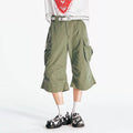 1997 POSTOFFICE Flare Hem Cargo Shorts