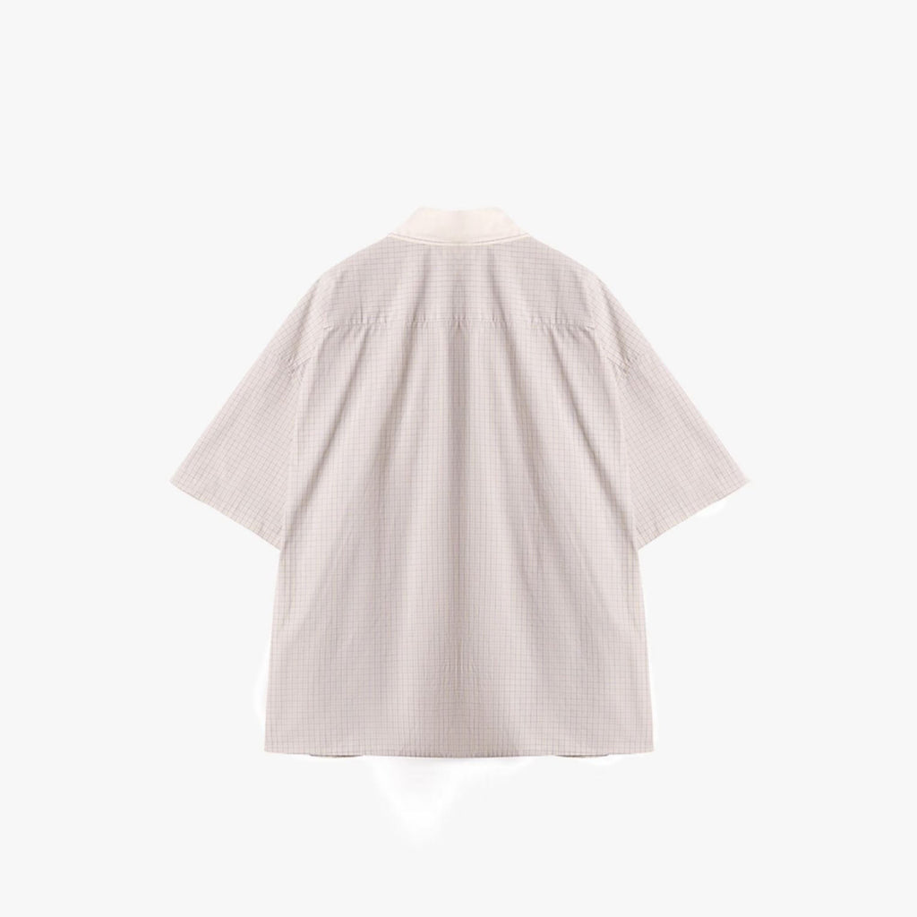 ERROR CODE ROBOT Multi-Studded Faux-Layer Short Sleeve Half Shirt