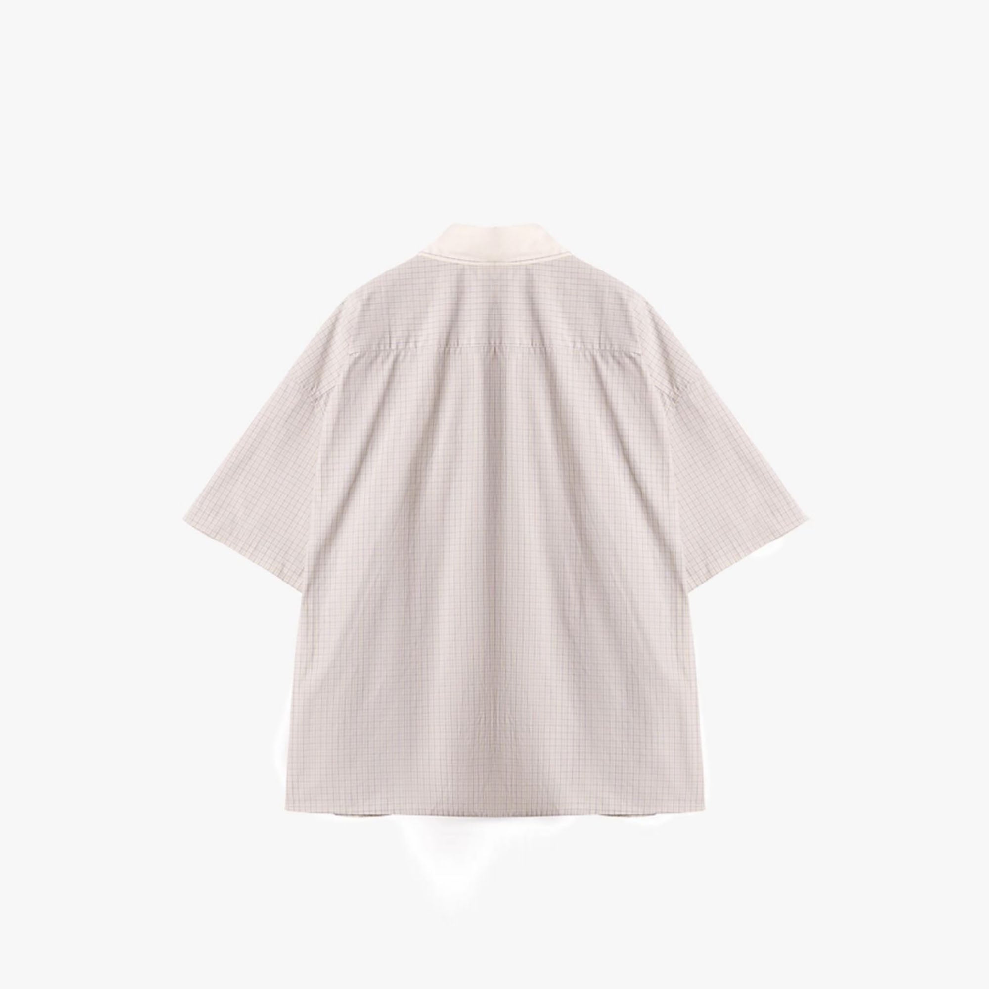 ERROR CODE ROBOT Multi-Studded Faux-Layer Short Sleeve Half Shirt