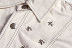 ERROR CODE ROBOT Multi-Studded Faux-Layer Short Sleeve Half Shirt