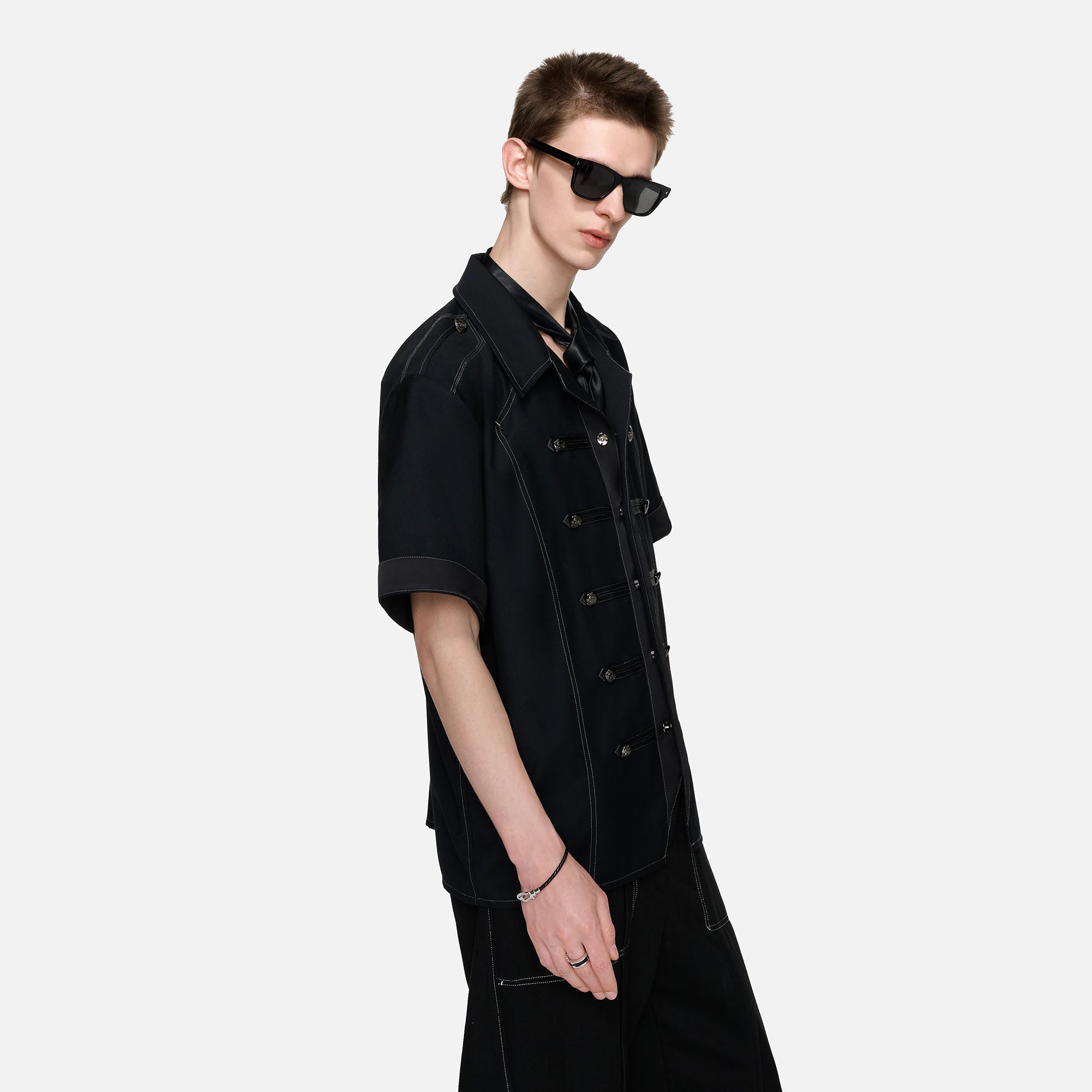 TIWILLTANG Napoleon Cuban Half Shirt