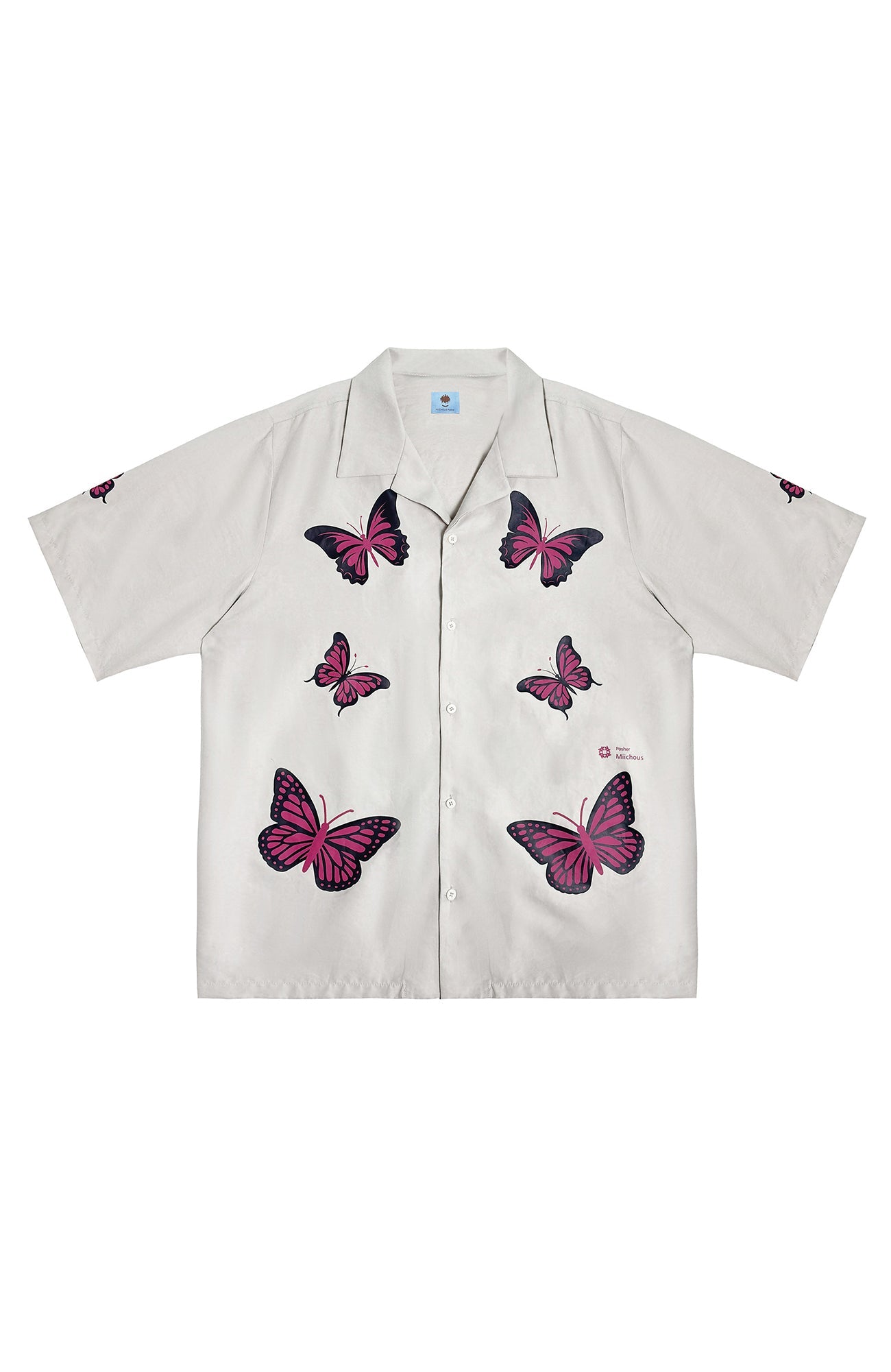 MIICHOUS Butterfly Graphic Half Shirt