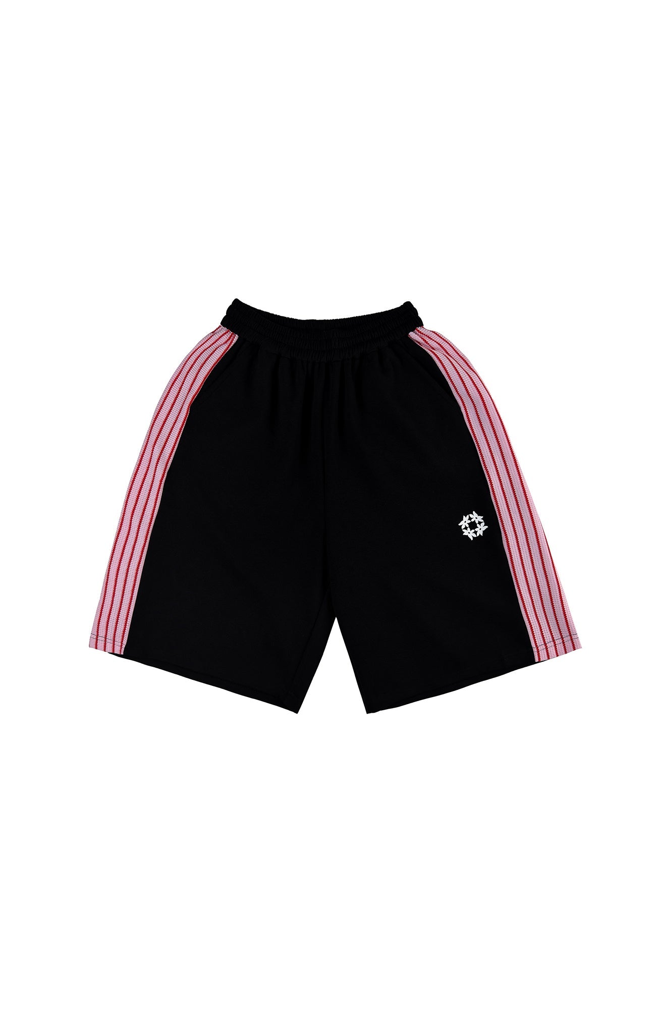 MIICHOUS Contrast Stripes Panel Shorts