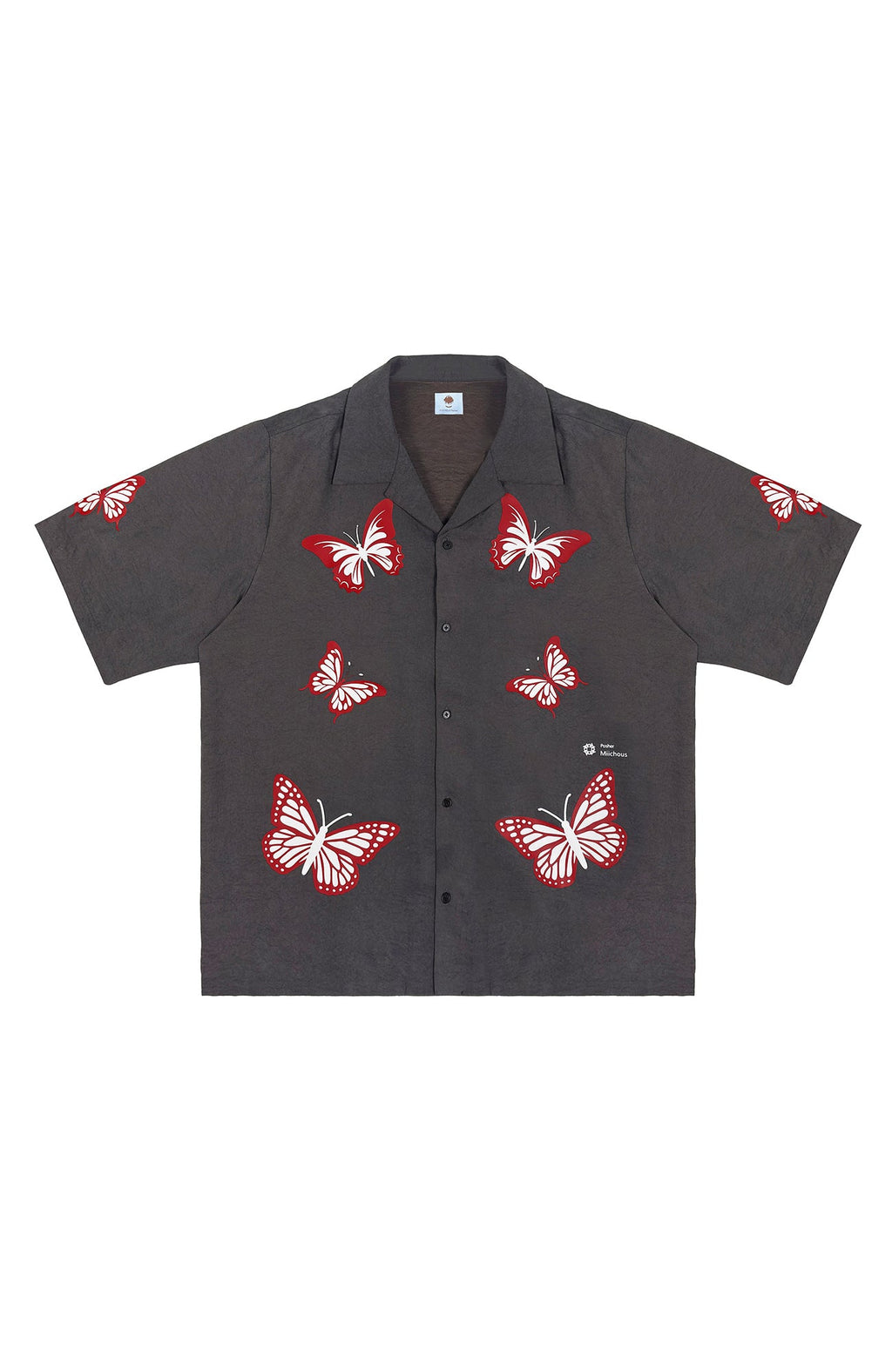 MIICHOUS Butterfly Graphic Half Shirt