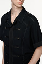 TIWILLTANG Napoleon Cuban Half Shirt