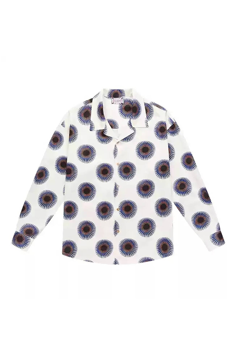 EPIC POETRY Radial Eye Cuban Half Shirt & Shirt