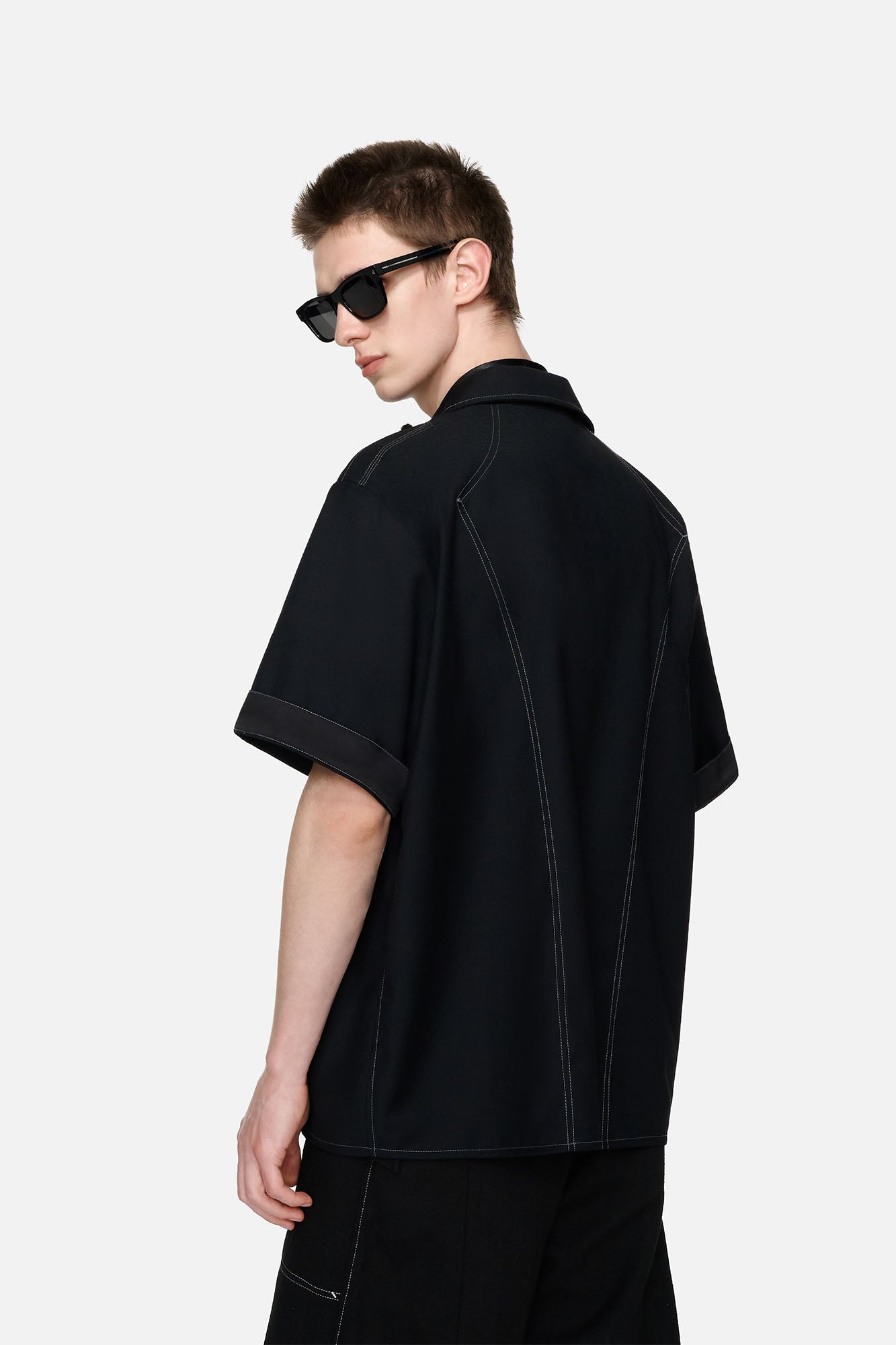 TIWILLTANG Napoleon Cuban Half Shirt