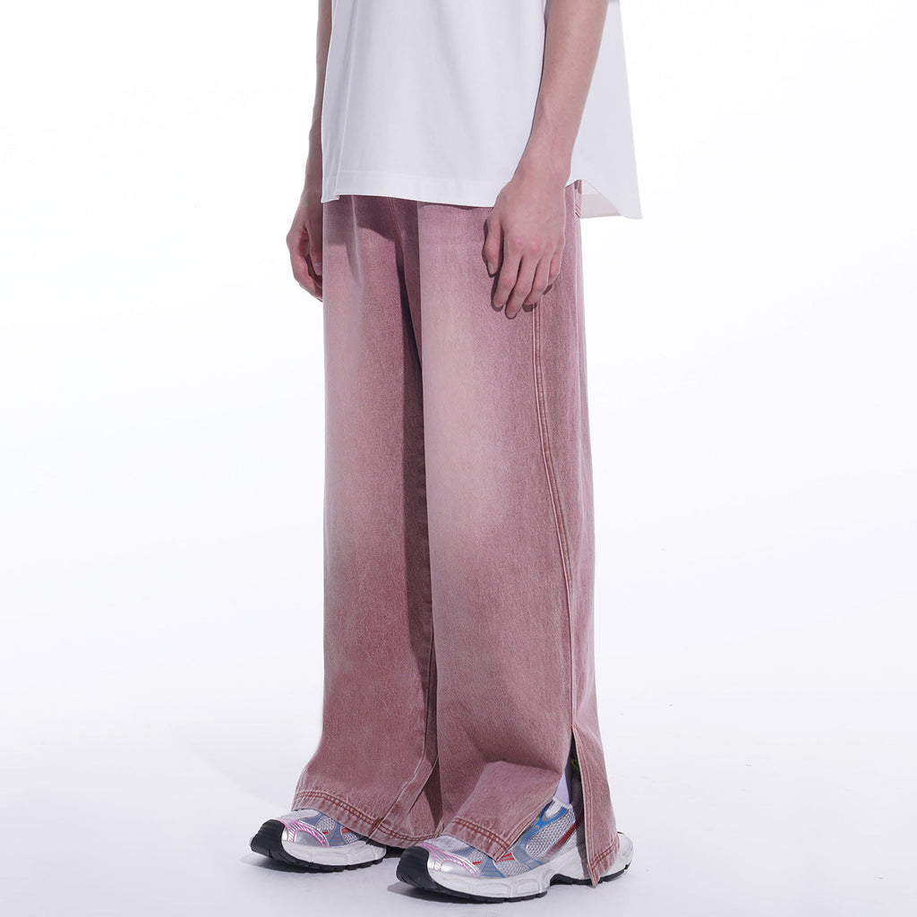 TIWILLTANG Side-Cut Oversized Jeans