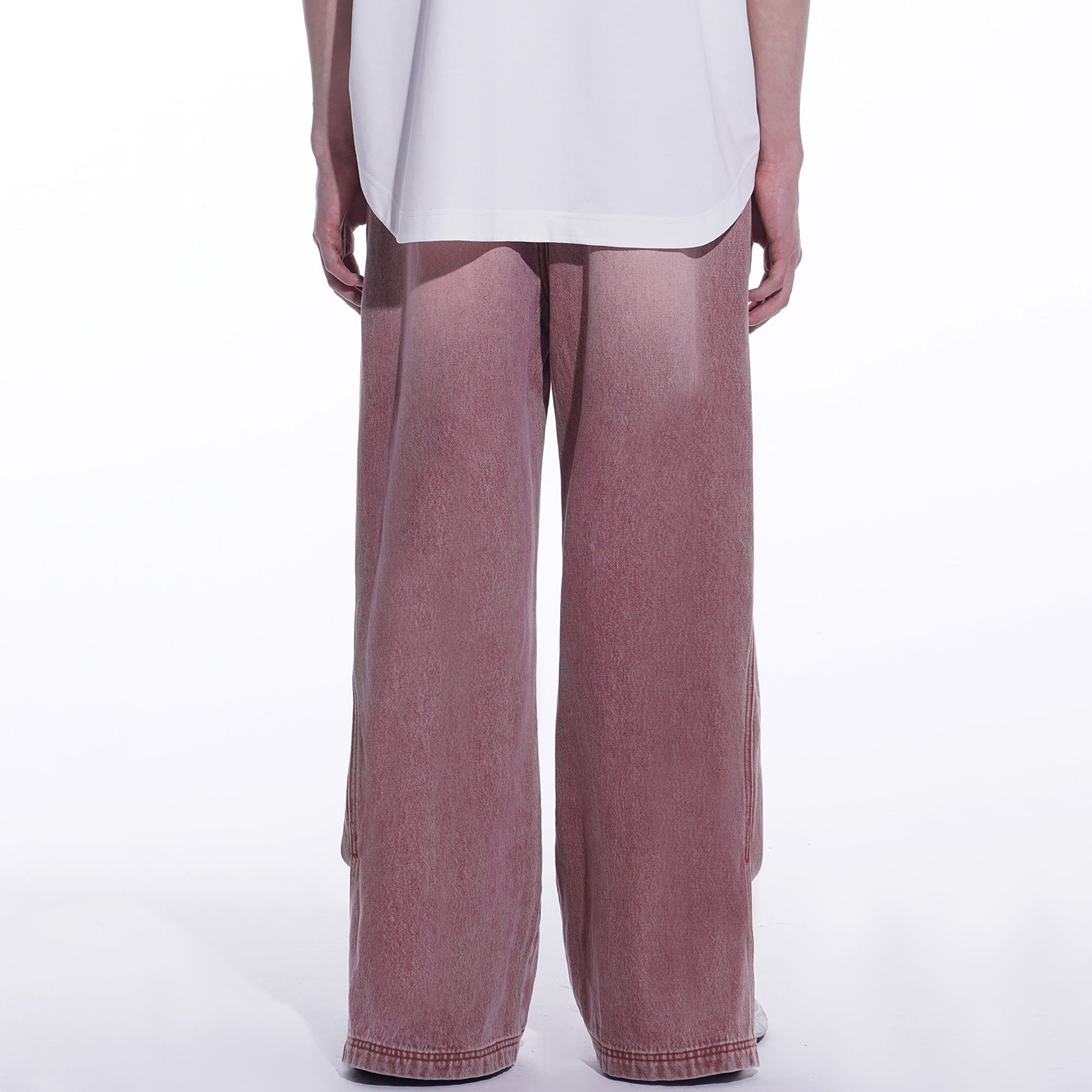 TIWILLTANG Side-Cut Oversized Jeans