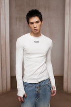 DND4DES Bullet LOGO Graphic Long-Sleeve Tee