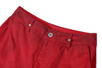 UNDERWATER Burnt Red Dirty-Dyed Moleskin Cargo Pants