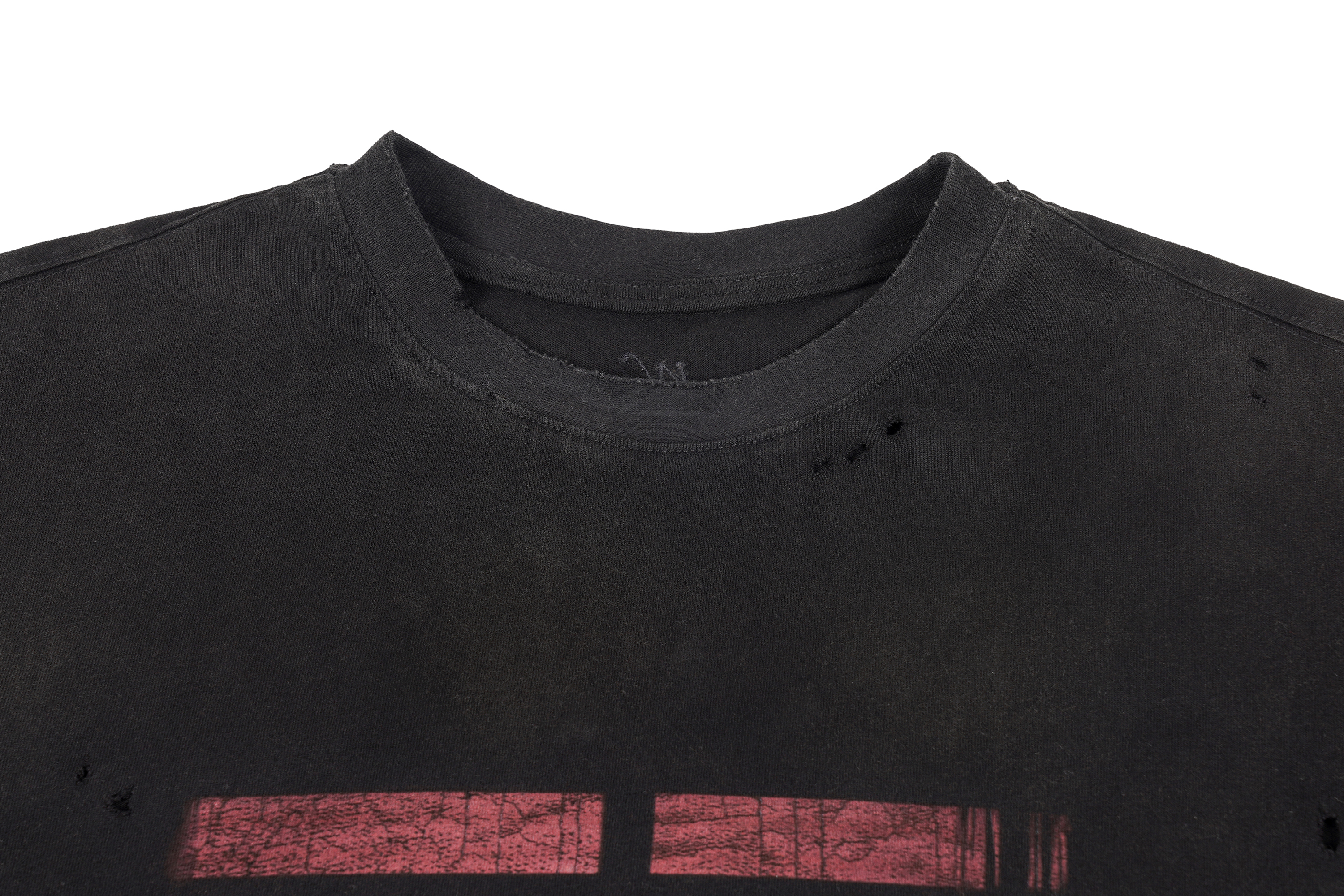 UNDERWATER Washed Distressed Graphic T-Shirt