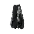 RELABEL Detachable Plaid Back Flap Spliced Jeans