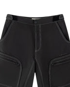ENSHADOWER Deconstructed Multi Pockets Utility Shorts