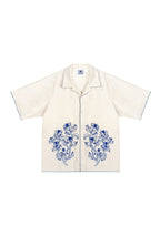 MIICHOUS Floral Embroidered Short-Sleeve Shirt