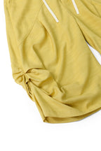 RELABEL Ruched Tencel-Acetate Oversized Shorts
