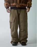 F2CE Asymmetrical Crinkled Cargo Pants