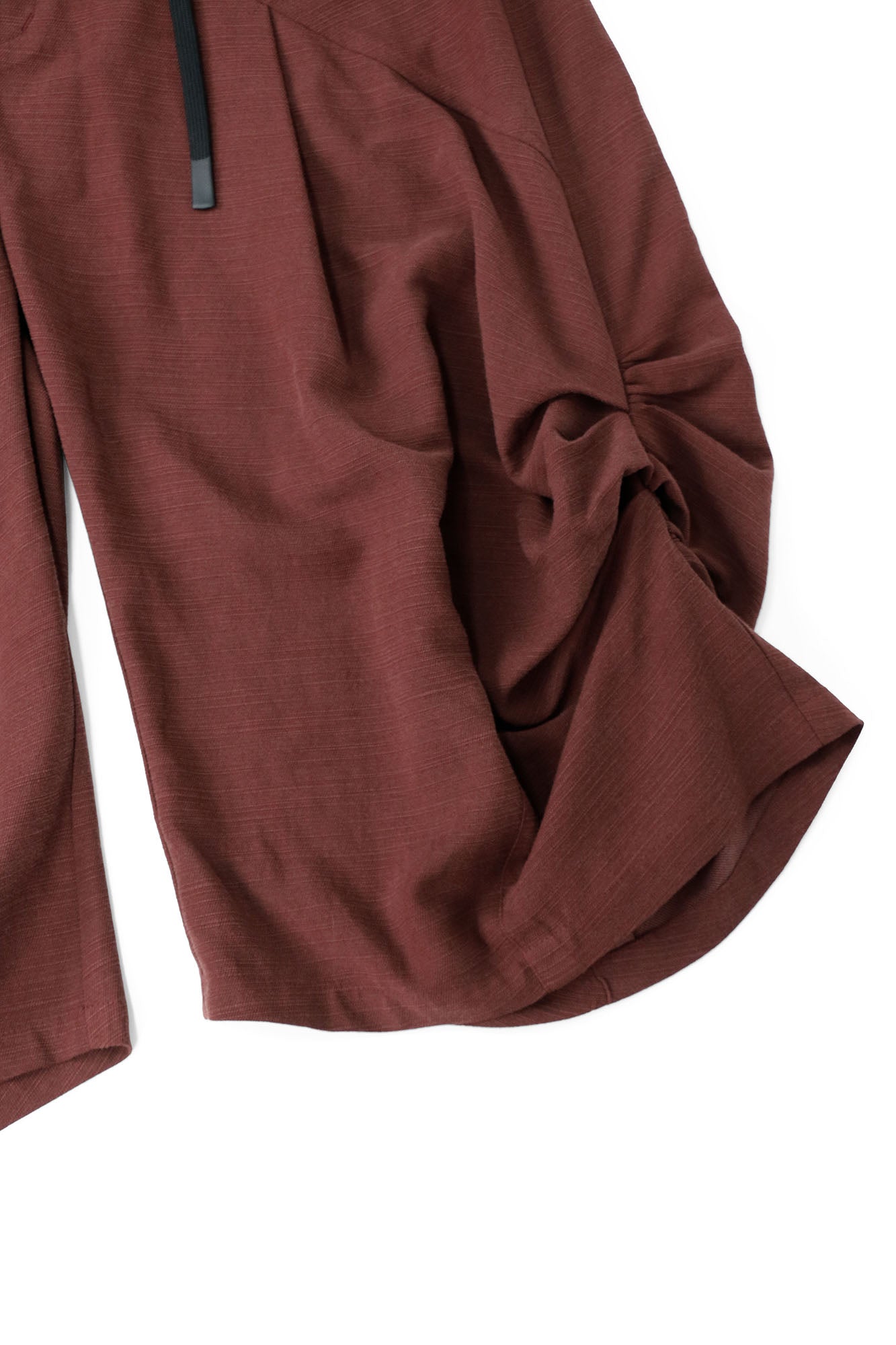 RELABEL Ruched Tencel-Acetate Oversized Shorts