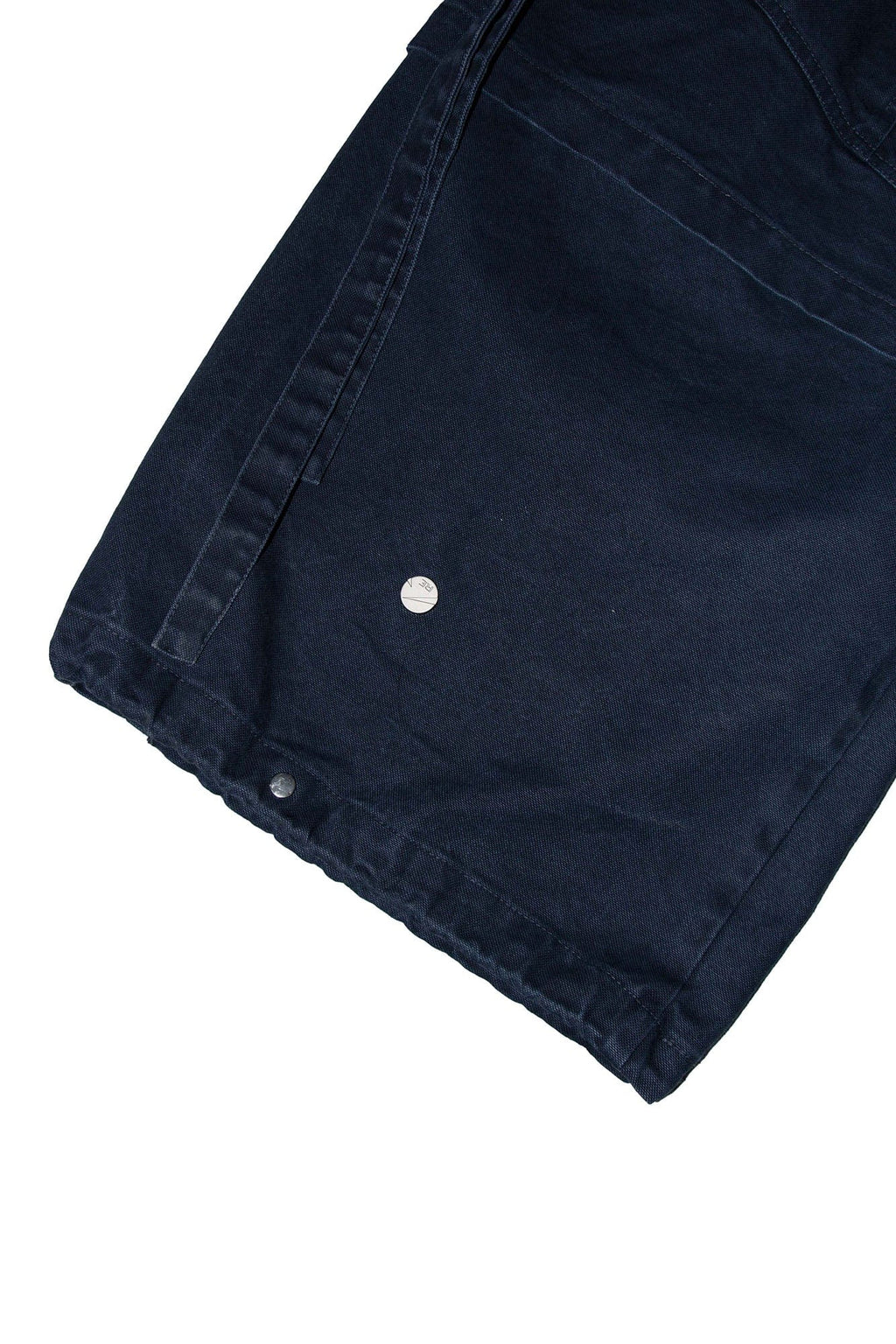 RELABEL Multi-Pocket Detachable Scarf Distressed Cargo Dark Blue