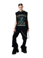 ERISSTOFF Sepultura Cobra Graphic Oversized Tank Top