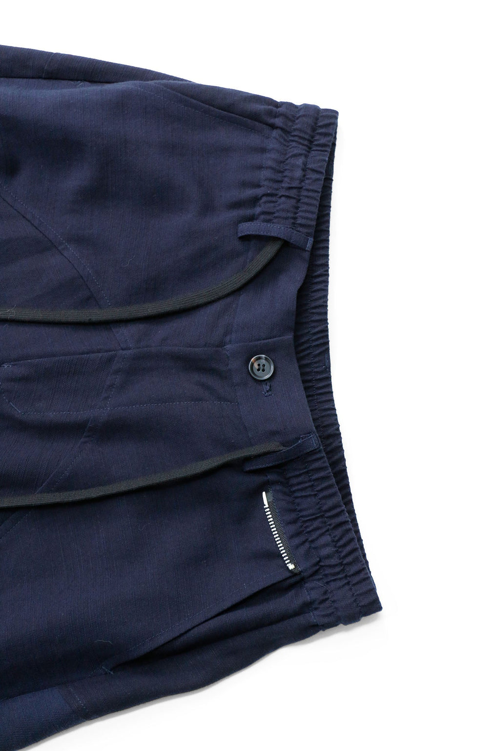 RELABEL Tencel-Acetate Ruched Oversized Shorts