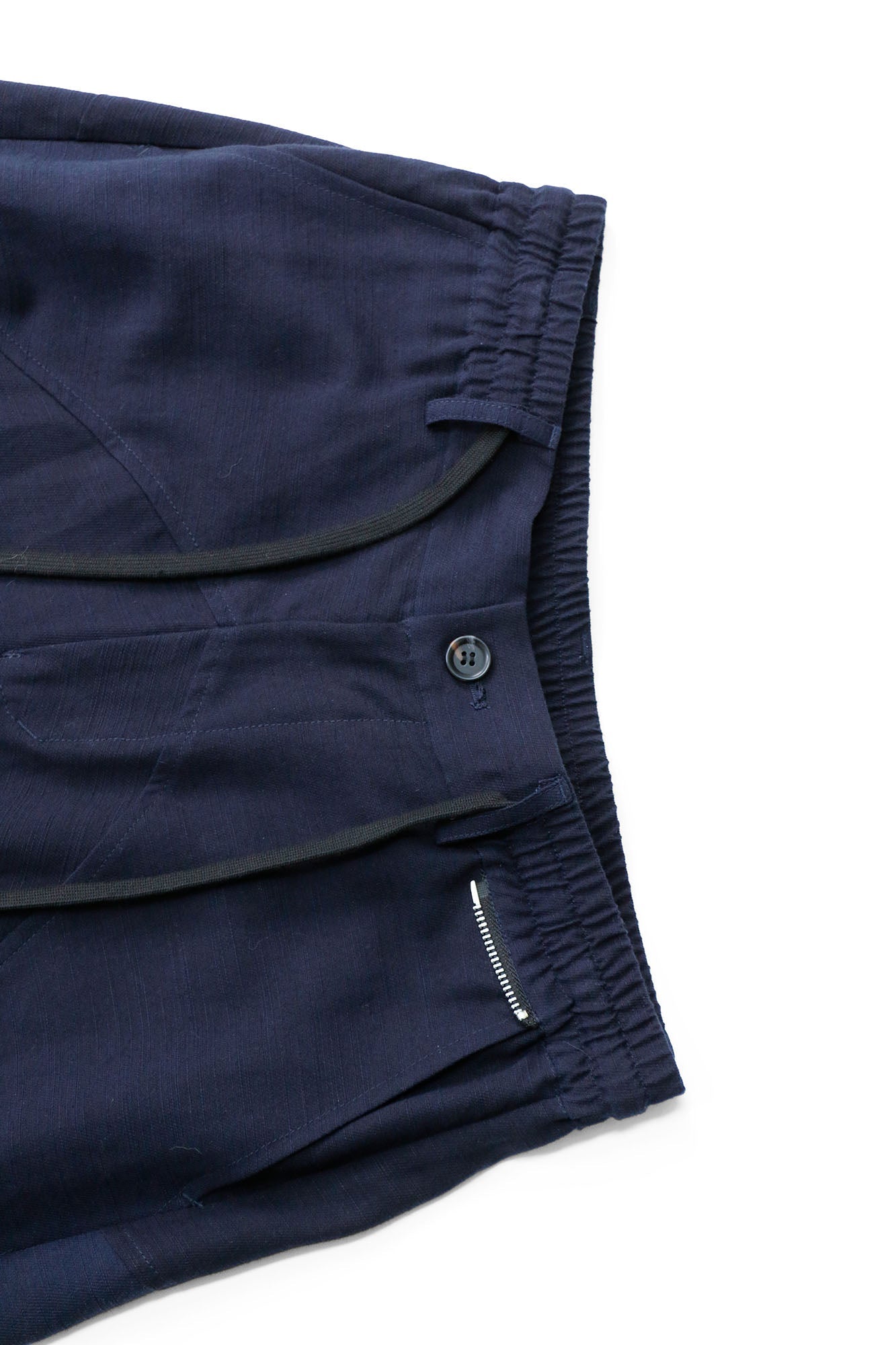 RELABEL Tencel-Acetate Ruched Oversized Shorts