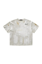 LUUUCAM Brushstroke Distressed Graphic Boxy T-Shirt