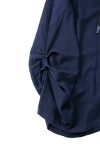 RELABEL Tencel-Acetate Ruched Oversized Shorts