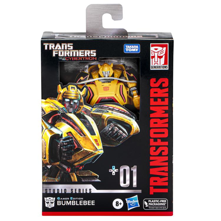 Transformers Studio Series Gamer Edition War For Cybertron #01 Deluxe Bumblebee Action Figure