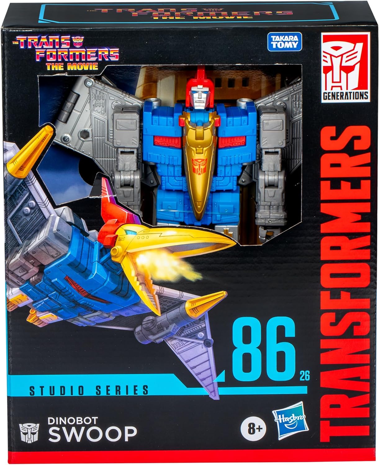 Transformers Generations Studio Series 86 #26 Leader Dinobot Swoop Action Figure