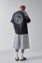 F2CE Curved Spliced Drawstring Shorts