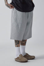 F2CE Curved Spliced Drawstring Shorts