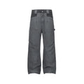 ESAIAS Claw Washed Panel Straight-Leg Pants