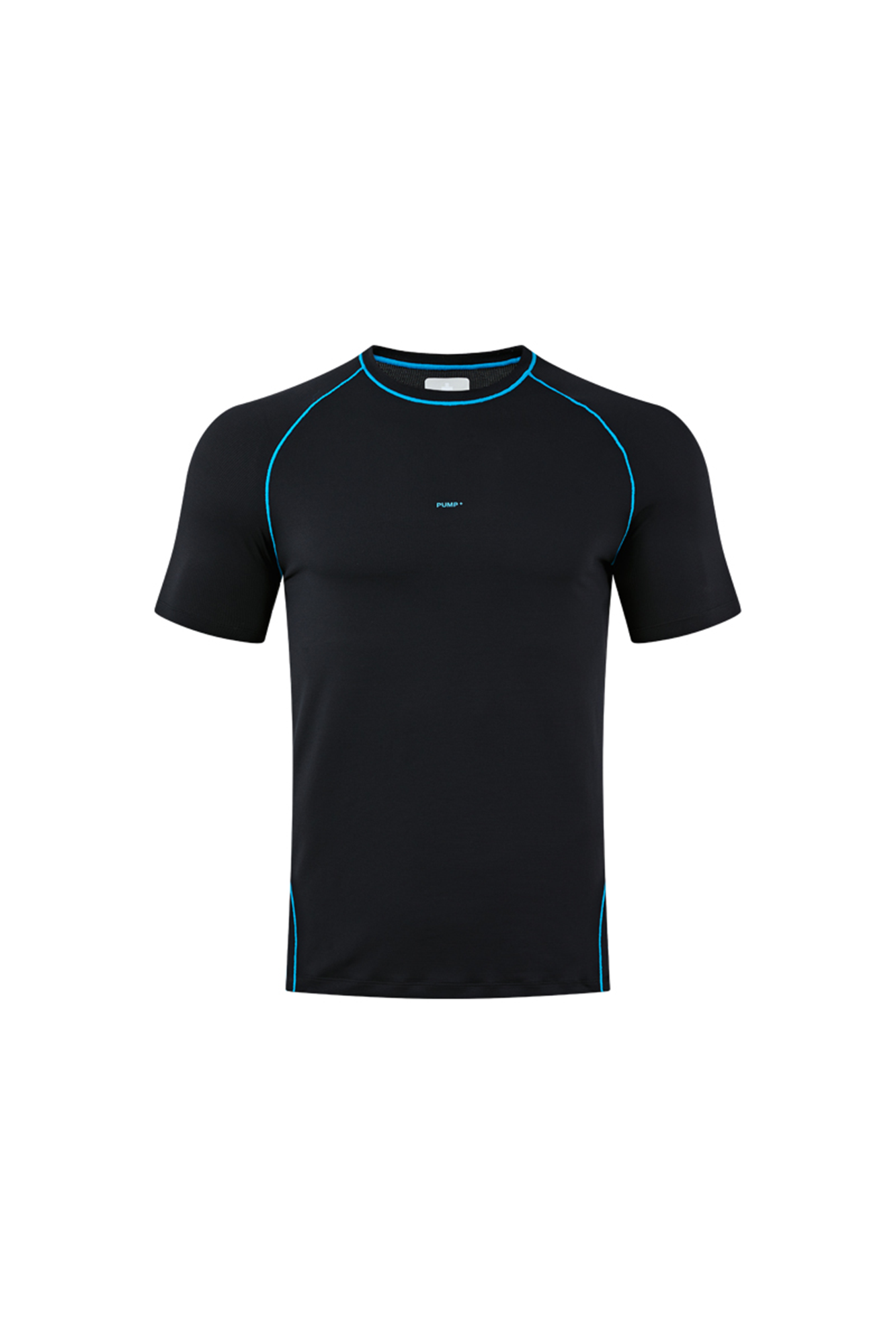 PUMPPLUS Contrast Piping Slim Quick-Dry Training Tee