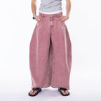 ASSEEN Washed Balloon Oversized Jeans