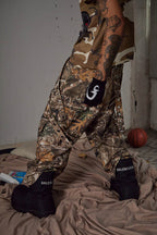 DND4DES Camo Detachable Strapped Cargo Pants